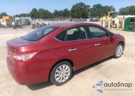 2014 Nissan Sentra Sv from USA, damaged, VIN 3N1AB7AP7EY233991